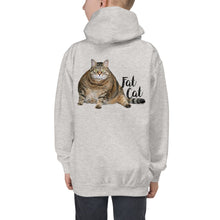 Load image into Gallery viewer, Premium Hoodie - BACK Print: Fat Cat
