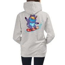 Load image into Gallery viewer, Premium Youth Hoodie: Print on the BACK - Yeti Shredding It!
