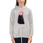 Premium Hoodie - FRONT Print: Pink Hair Anime Girl