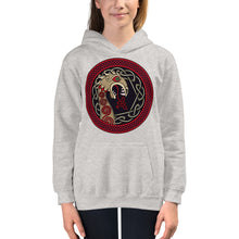 Load image into Gallery viewer, Premium Hoodie - FRONT Print: Fire Breathing Viking Dragon
