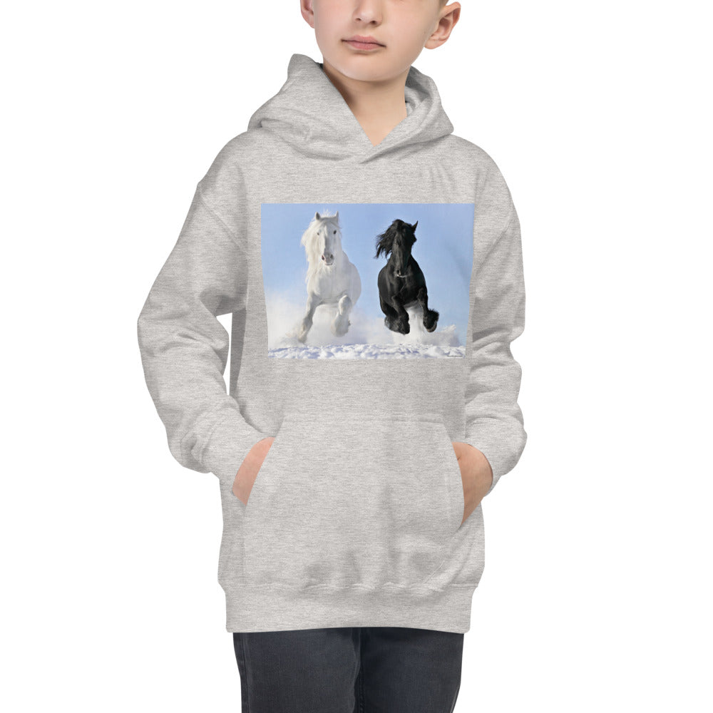 Premium Hoodie - FRONT Print: Born to Run