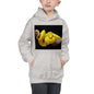 Premium Hoodie - FRONT Print: Yellow Green Tree Python
