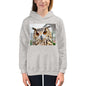 Premium Hoodie - FRONT Print: Orange Eyed Owl