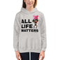 Premium Hoodie - Just FRONT: All Life Matters!