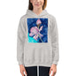 Premium Hoodie - FRONT Print: Pink Flower Watercolor