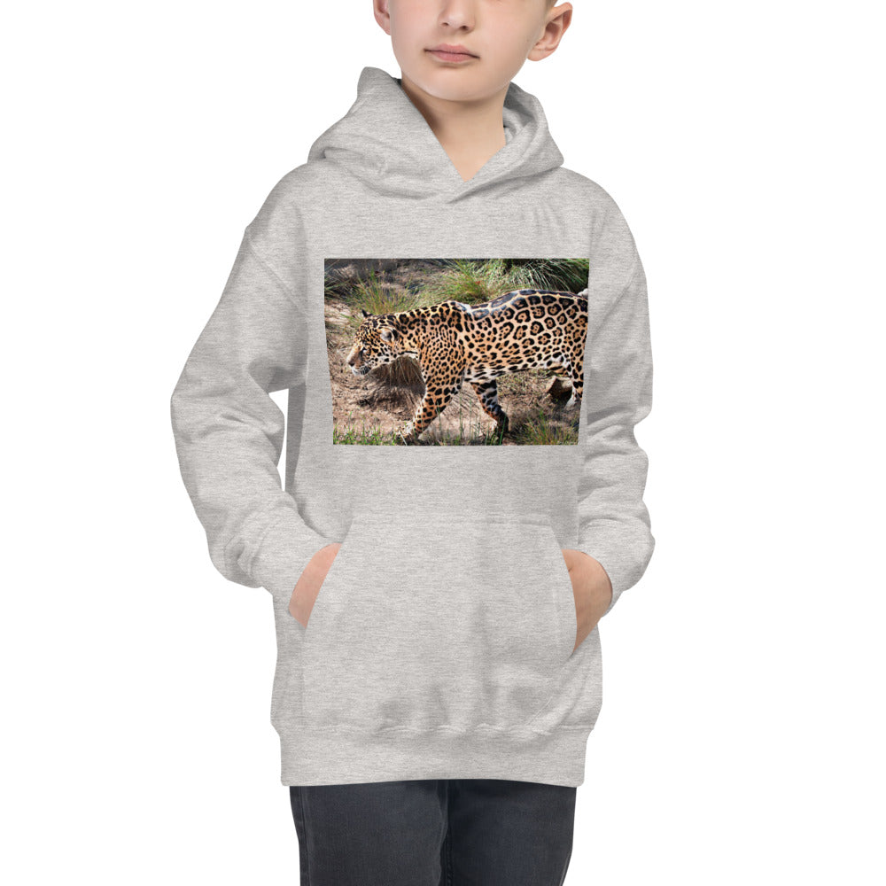 Premium Hoodie - FRONT Print: Young Leopard