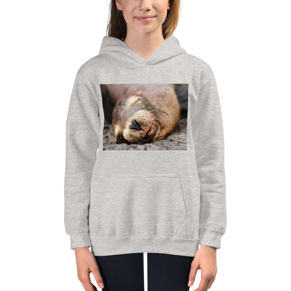 Premium Hoodie - FRONT Print: Snoring Sound