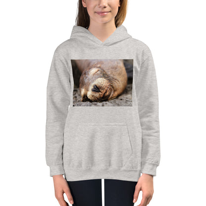 Premium Hoodie - FRONT Print: Snoring Sound