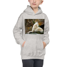Load image into Gallery viewer, Premium Hoodie - FRONT Print: Howling Wolf
