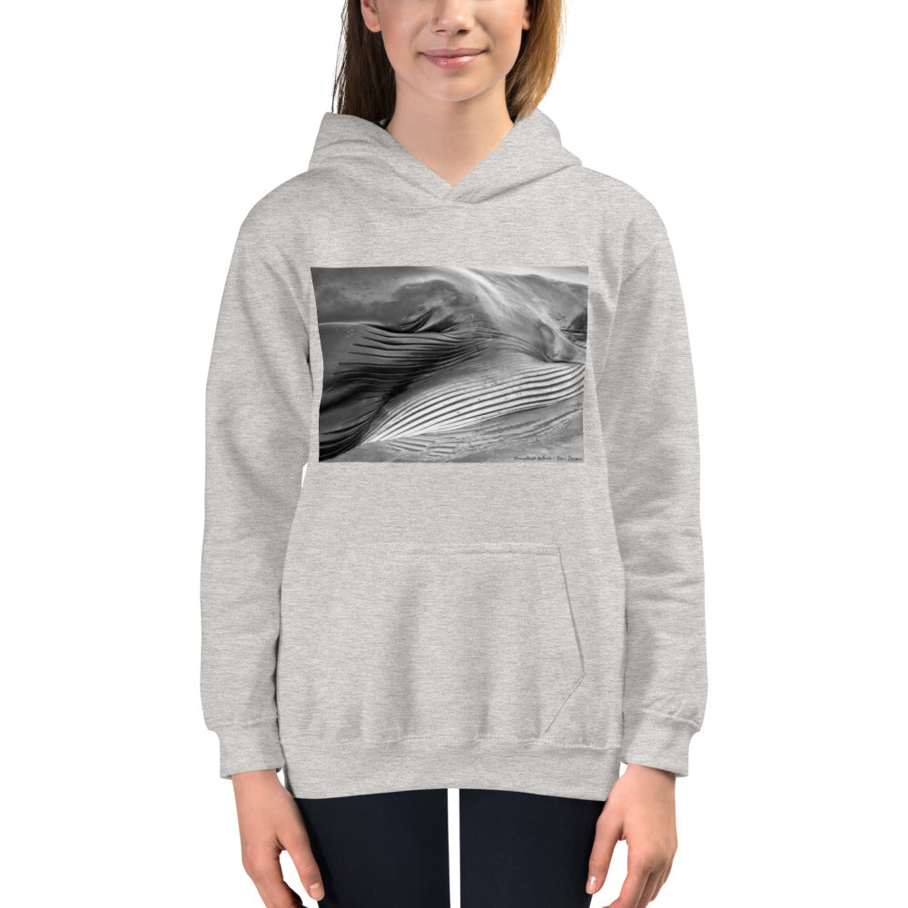 Premium Hoodie - FRONT Print: Eye of a Whale