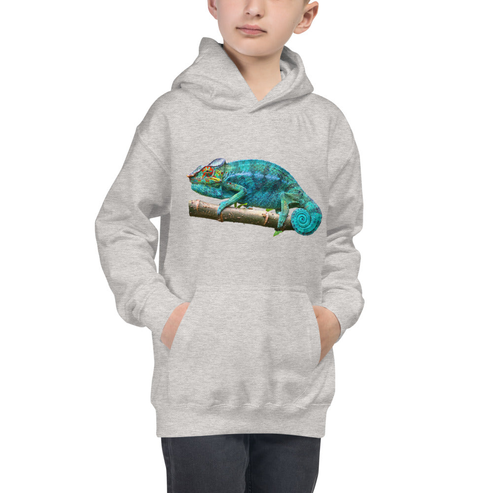 Premium Hoodie - FRONT Print: Turquoise Panther