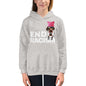Premium Hoodie - FRONT Print: END RACISM