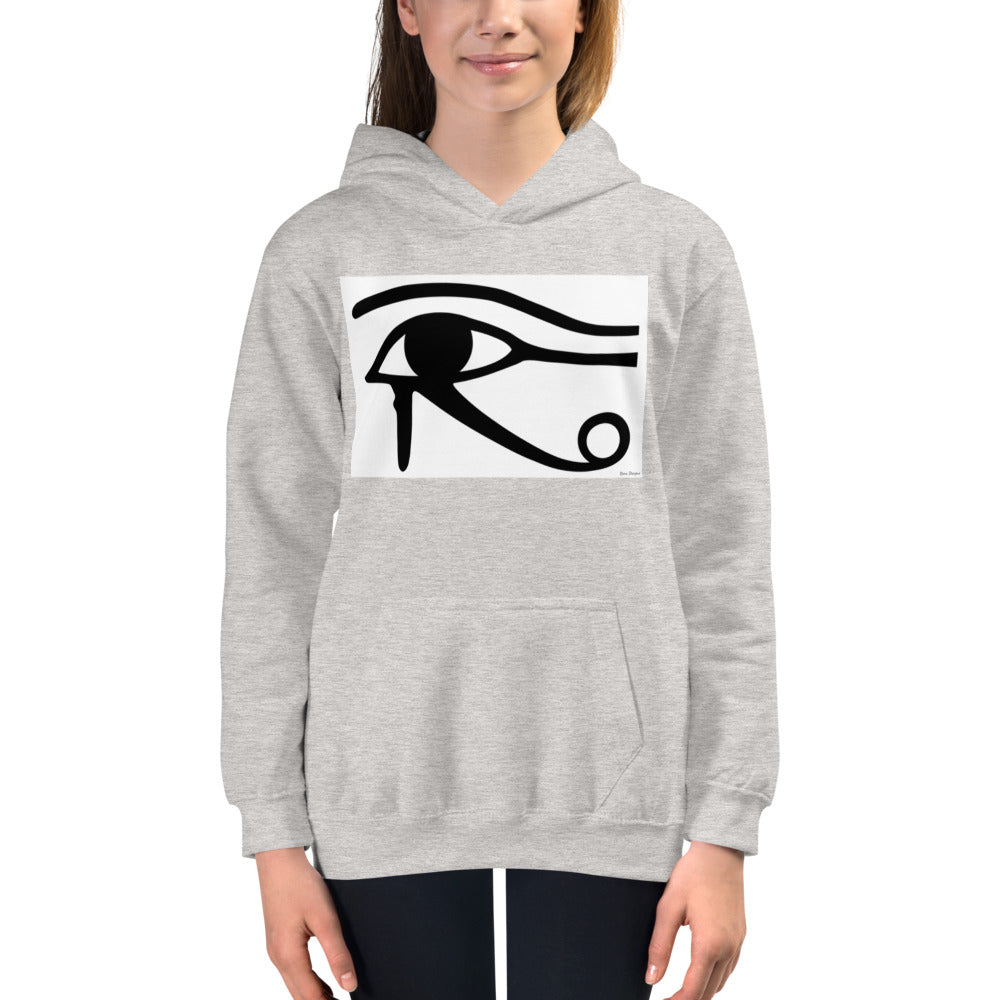 Premium Hoodie - FRONT Print: Eye of Horus