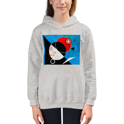 Premium Hoodie - FRONT Print: Abstract Orbits