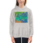 Premium Hoodie - FRONT Print: van Gogh: Irises