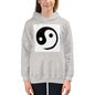 Premium Hoodie - FRONT Print: Ink Brush Yin Yang