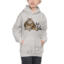 Load image into Gallery viewer, Premium Hoodie - FRONT Print: Fat Cat
