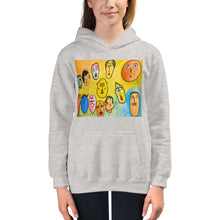 Load image into Gallery viewer, Premium Hoodie - FRONT Print: Funny Faces
