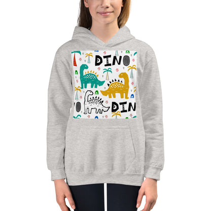 Premium Hoodie - FRONT Print: Dinos