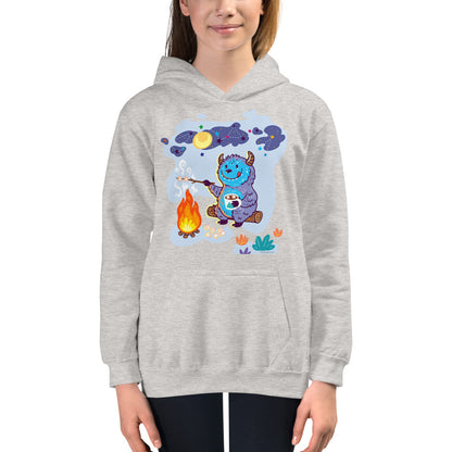Premium Hoodie - Yeti Campfire