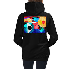 Load image into Gallery viewer, Premium Hoodie - Just BACK: Abstract Red Eye
