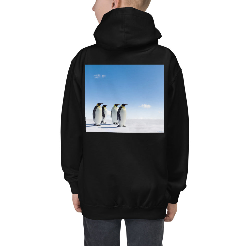 Premium Hoodie - BACK Print: The Penguins