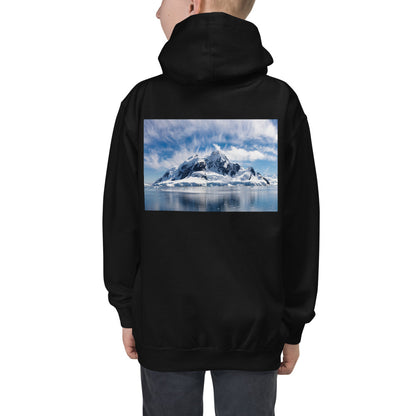 Kids HoodiePremium Hoodie - BACK Print: Antarctic Wind