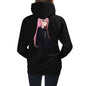 Premium Hoodie - BACK Print: Pink Hair Amine Girl
