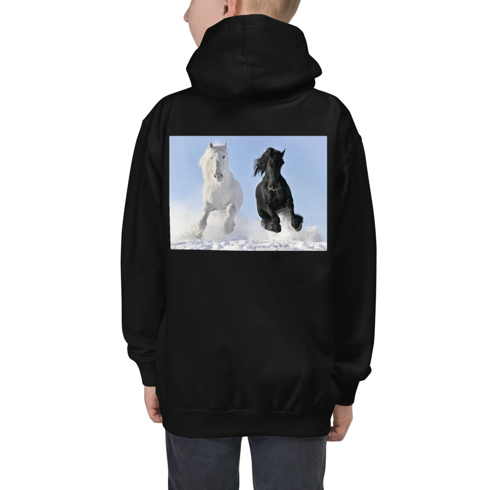 Premium Hoodie - BACK Print: Born to Run