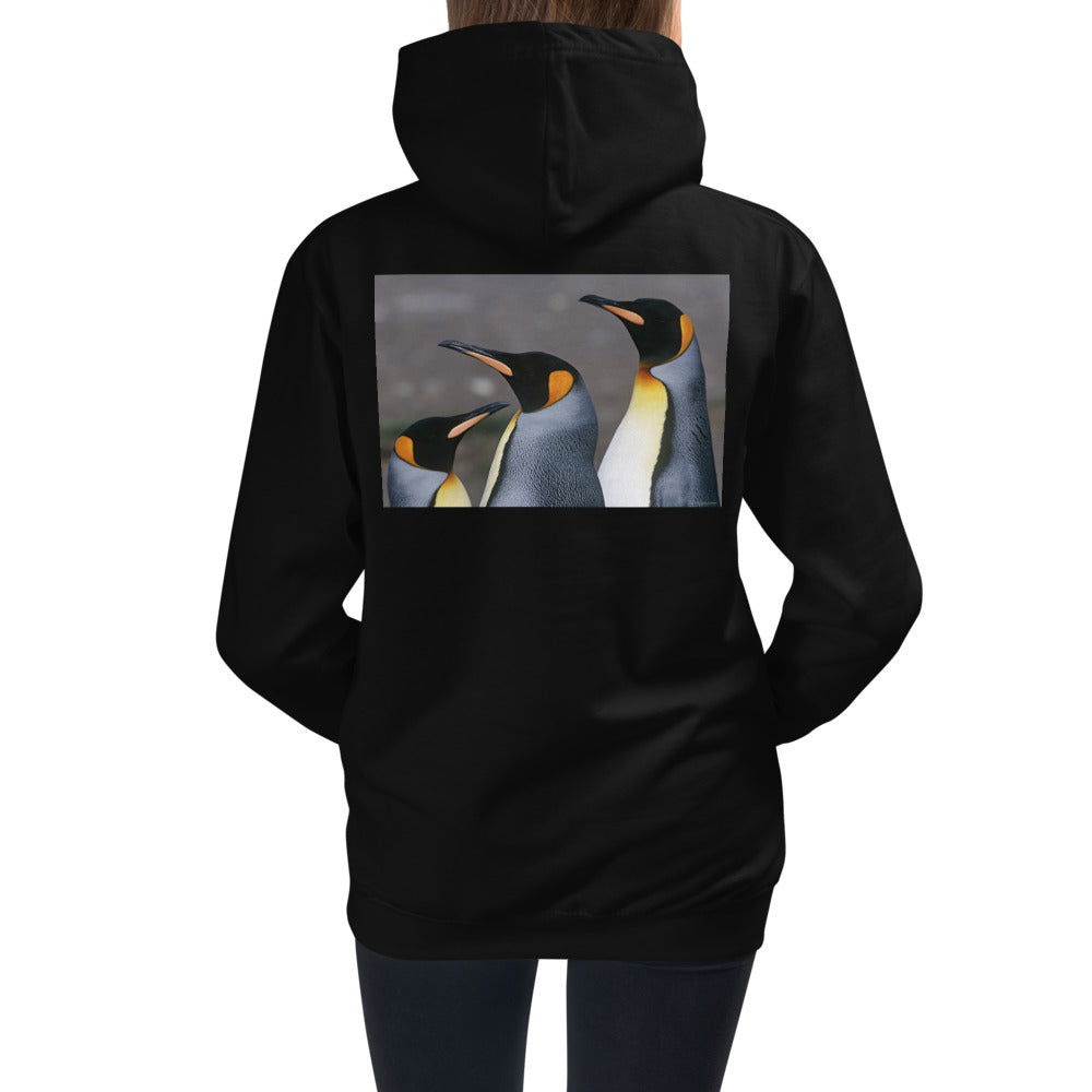 Premium Hoodie - BACK Print: The Three Emperors