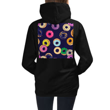 Load image into Gallery viewer, Premium Hoodie - BACK Print: Raining Donuts
