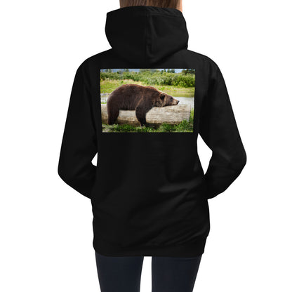 Premium Hoodie - BACK Print: Bump on a Log