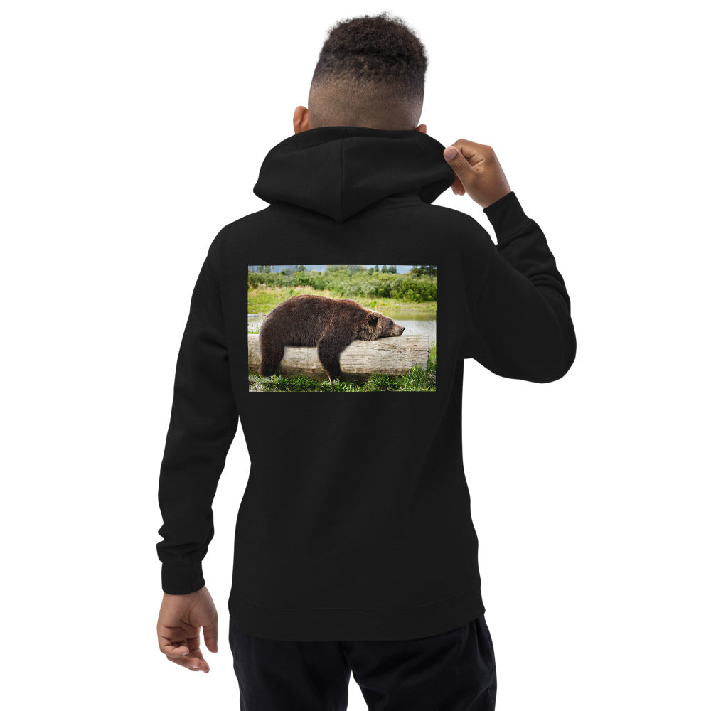 Premium Hoodie - BACK Print: Bump on a Log