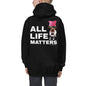 Premium Hoodie - Just BACK: All Life Matters!