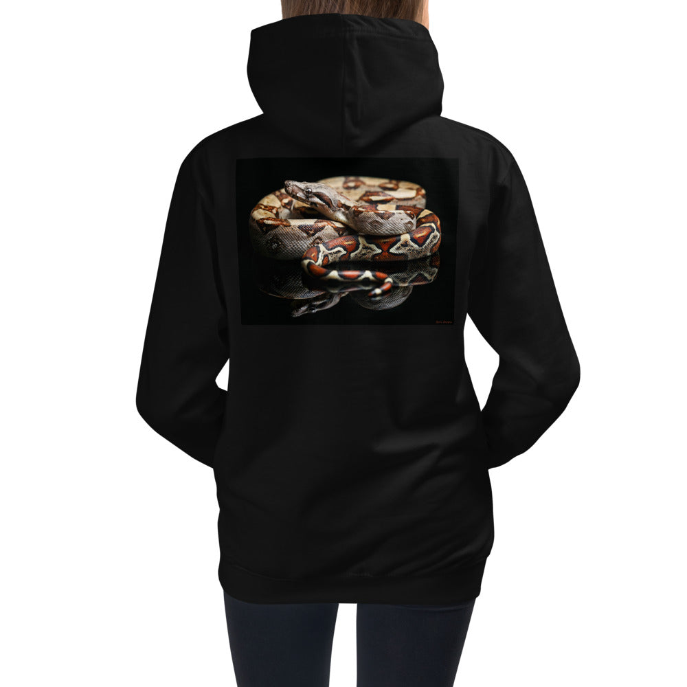 Premium Hoodie - BACK Print: Boa