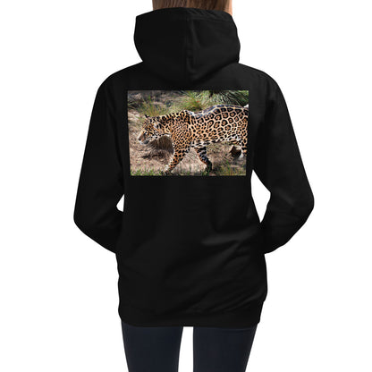 Premium Hoodie - BACK Print: Young Leopard