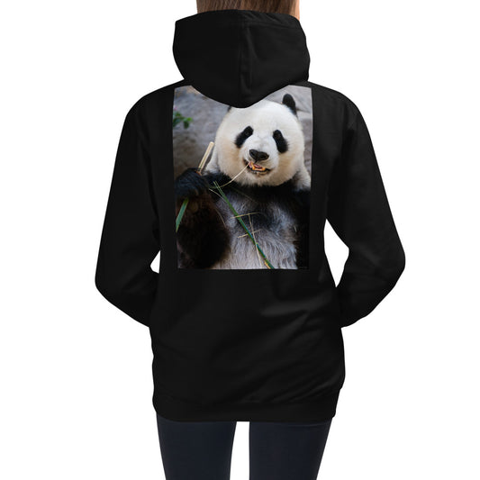 Premium Hoodie - BACK Print: Happy Panda