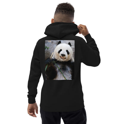 Premium Hoodie - BACK Print: Happy Panda