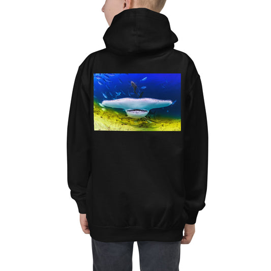 Premium Hoodie - BACK Print: Nice Teeth!