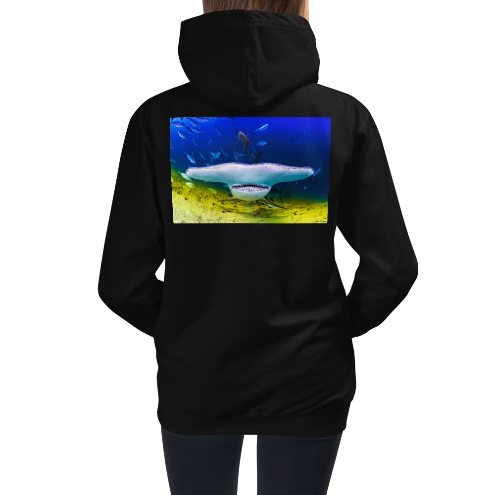 Premium Hoodie - BACK Print: Nice Teeth!