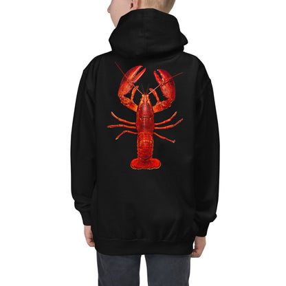 Premium Hoodie - BACK Print: Big Lobster