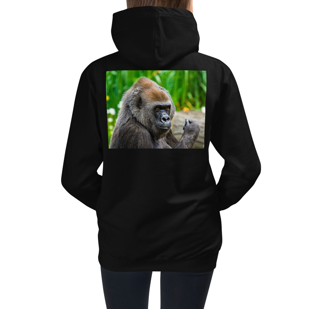 Premium Hoodie - BACK Print: Young Gorilla