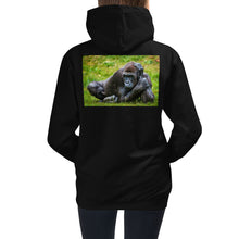 Load image into Gallery viewer, Premium Hoodie - BACK Print: Gorilla in the Grass
