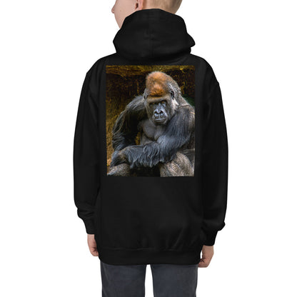 Premium Hoodie - BACK Print: Wanna Wrestle?