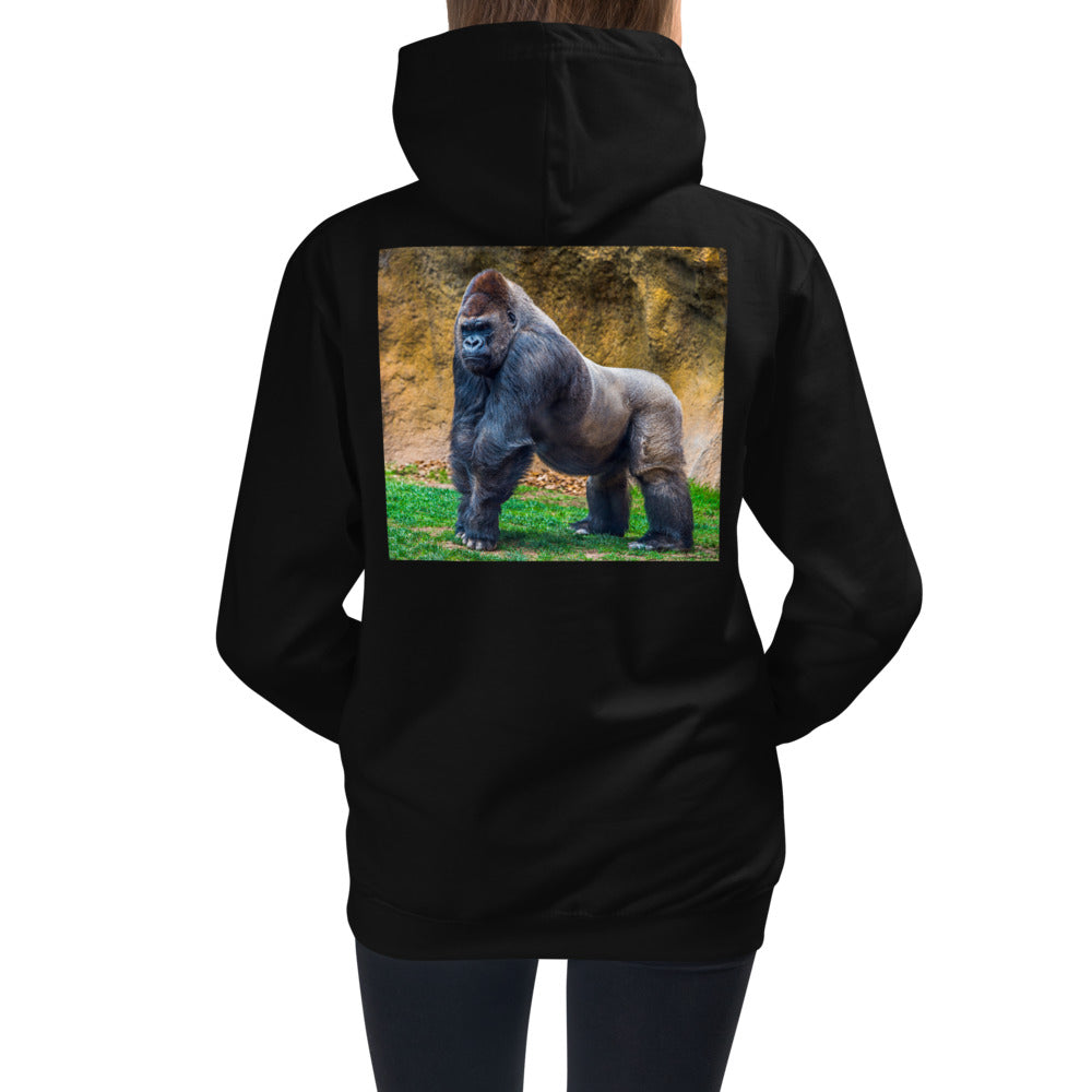 Premium Hoodie - BACK Print: Strike a Pose