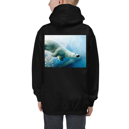 Premium Hoodie - BACK Print: Polar Dip