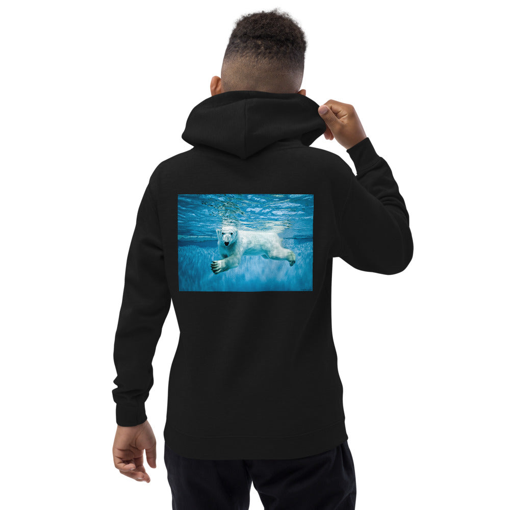 Premium Hoodie - BACK Print: Polar Paddle
