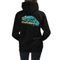 Premium Hoodie - BACK Print: Turquoise Panther