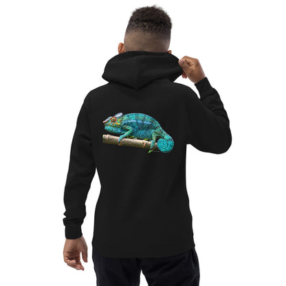 Premium Hoodie - BACK Print: Turquoise Panther