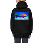 Premium Hoodie - BACK Print: Parrot Fish